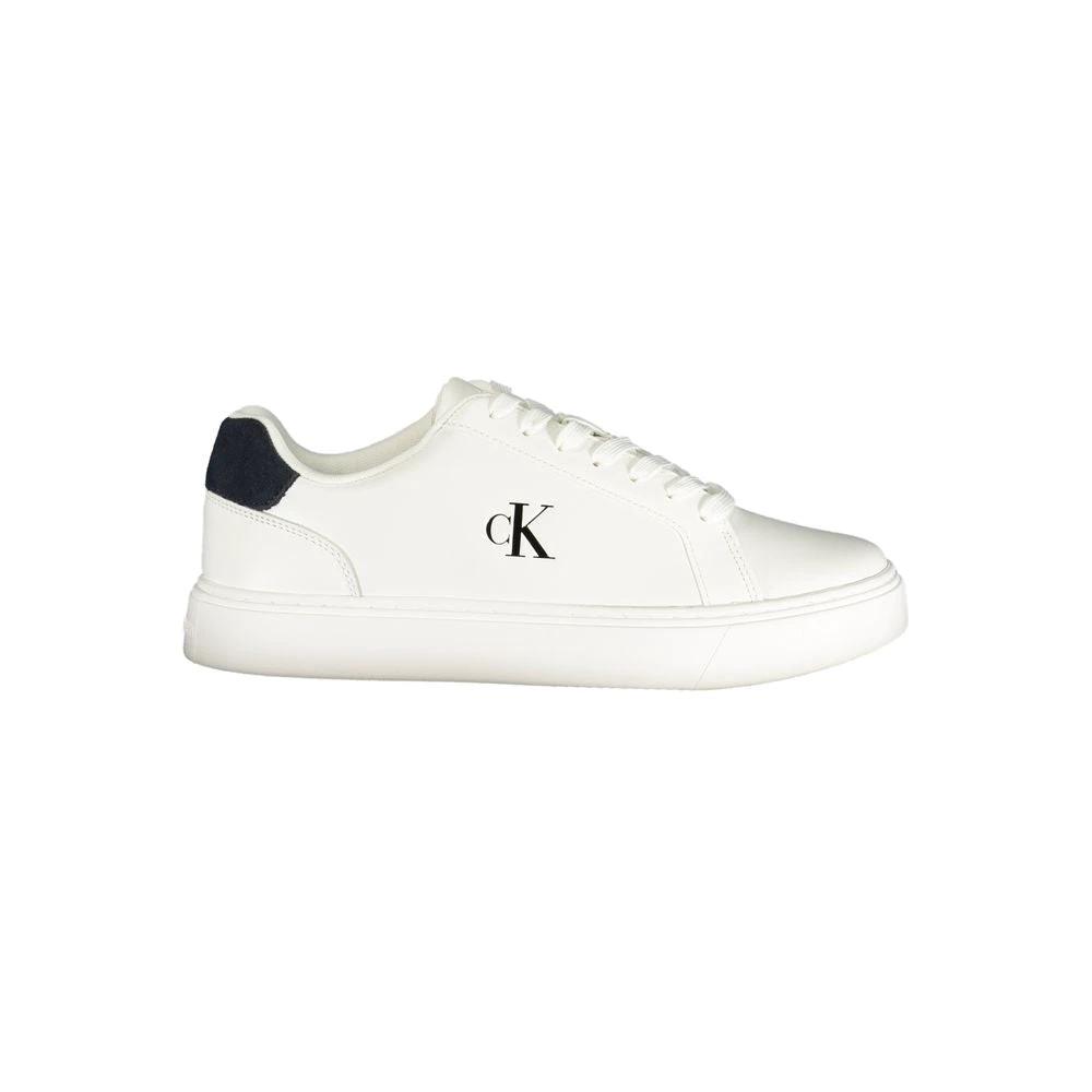 Calvin Klein Bianco Poliuretano Uomo Sneaker by Calvin Klein