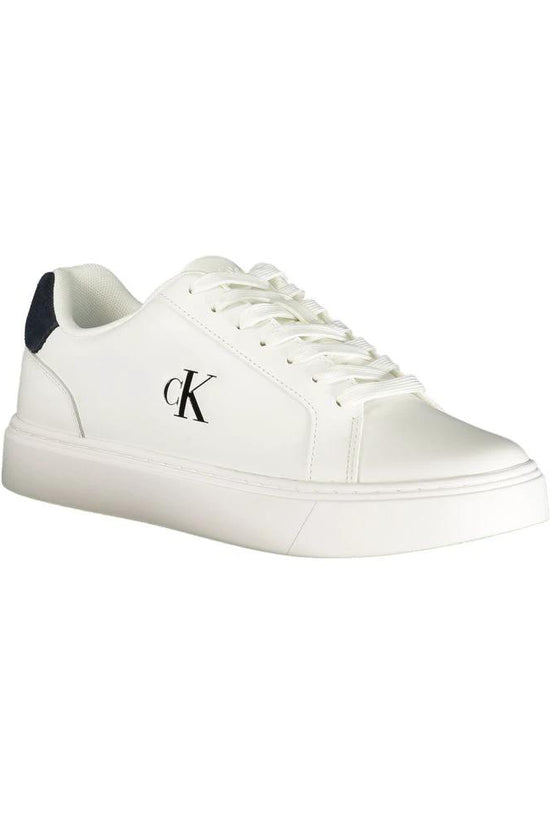 Calvin Klein Bianco Poliuretano Uomo Sneaker by Calvin Klein