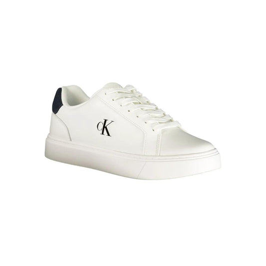 Calvin Klein Bianco Poliuretano Uomo Sneaker by Calvin Klein