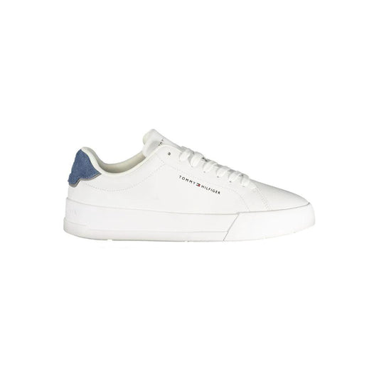 Tommy Hilfiger Weißer Herren-Sneaker aus Polyurethan by Tommy Hilfiger