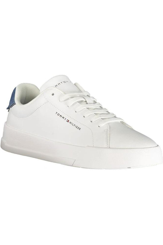 Tommy Hilfiger Weißer Herren-Sneaker aus Polyurethan by Tommy Hilfiger