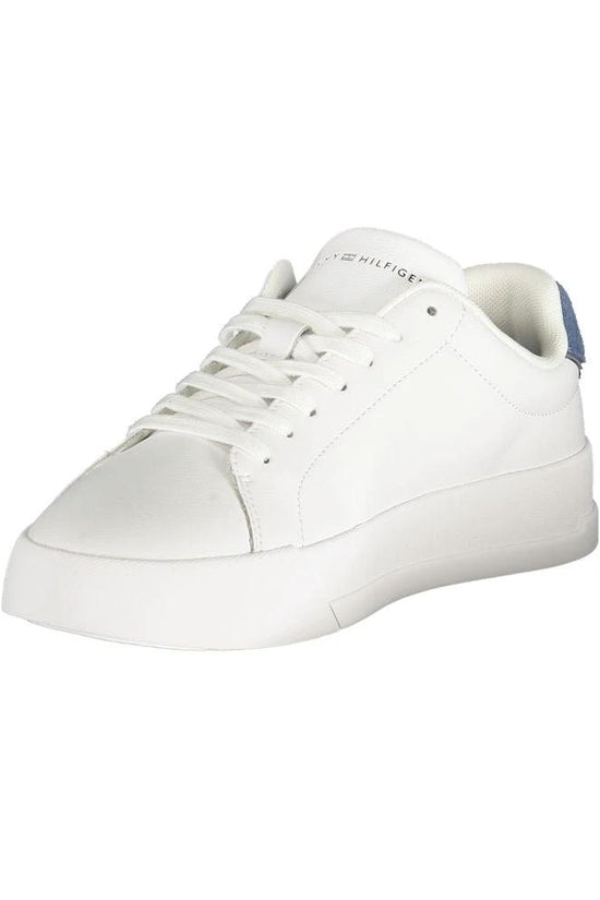 Tommy Hilfiger Weißer Herren-Sneaker aus Polyurethan by Tommy Hilfiger
