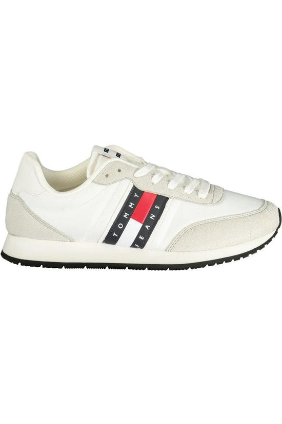 Tommy Hilfiger Weißer Herren-Sneaker aus Polyurethan by Tommy Hilfiger