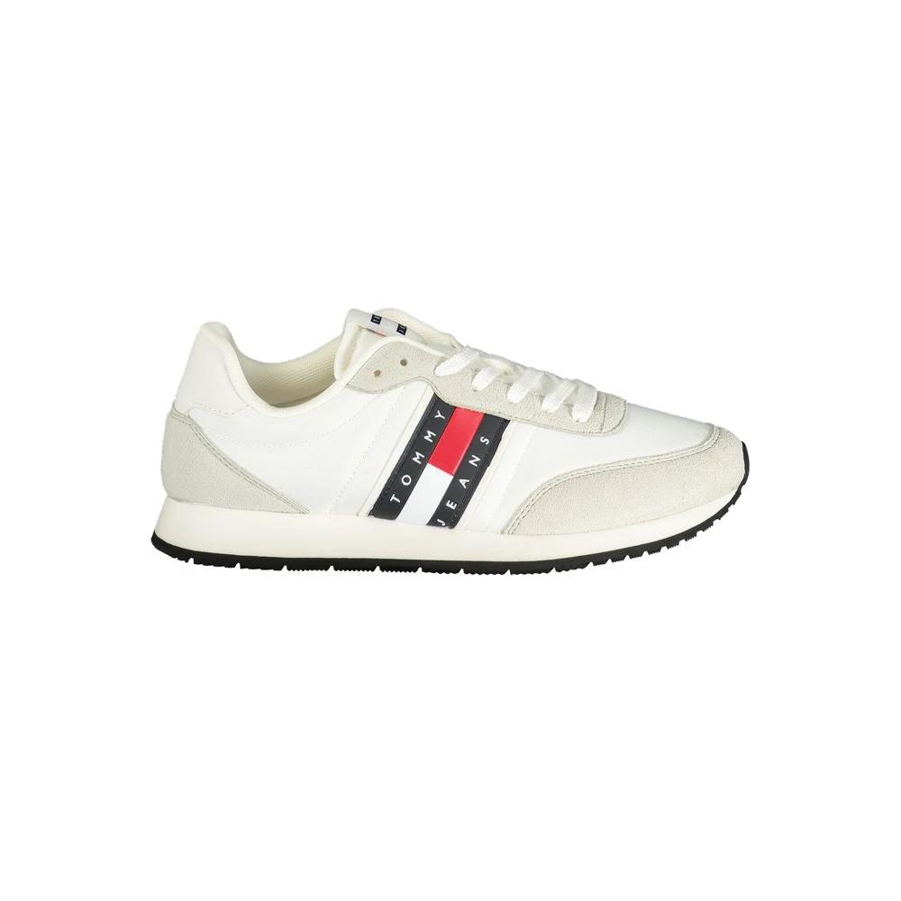 Tommy Hilfiger Weißer Herren-Sneaker aus Polyurethan by Tommy Hilfiger