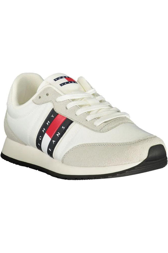 Tommy Hilfiger Weißer Herren-Sneaker aus Polyurethan by Tommy Hilfiger
