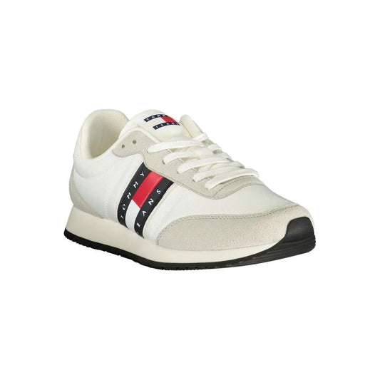 Tommy Hilfiger Weißer Herren-Sneaker aus Polyurethan by Tommy Hilfiger