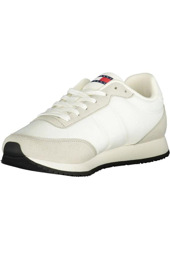 Tommy Hilfiger Weißer Herren-Sneaker aus Polyurethan by Tommy Hilfiger