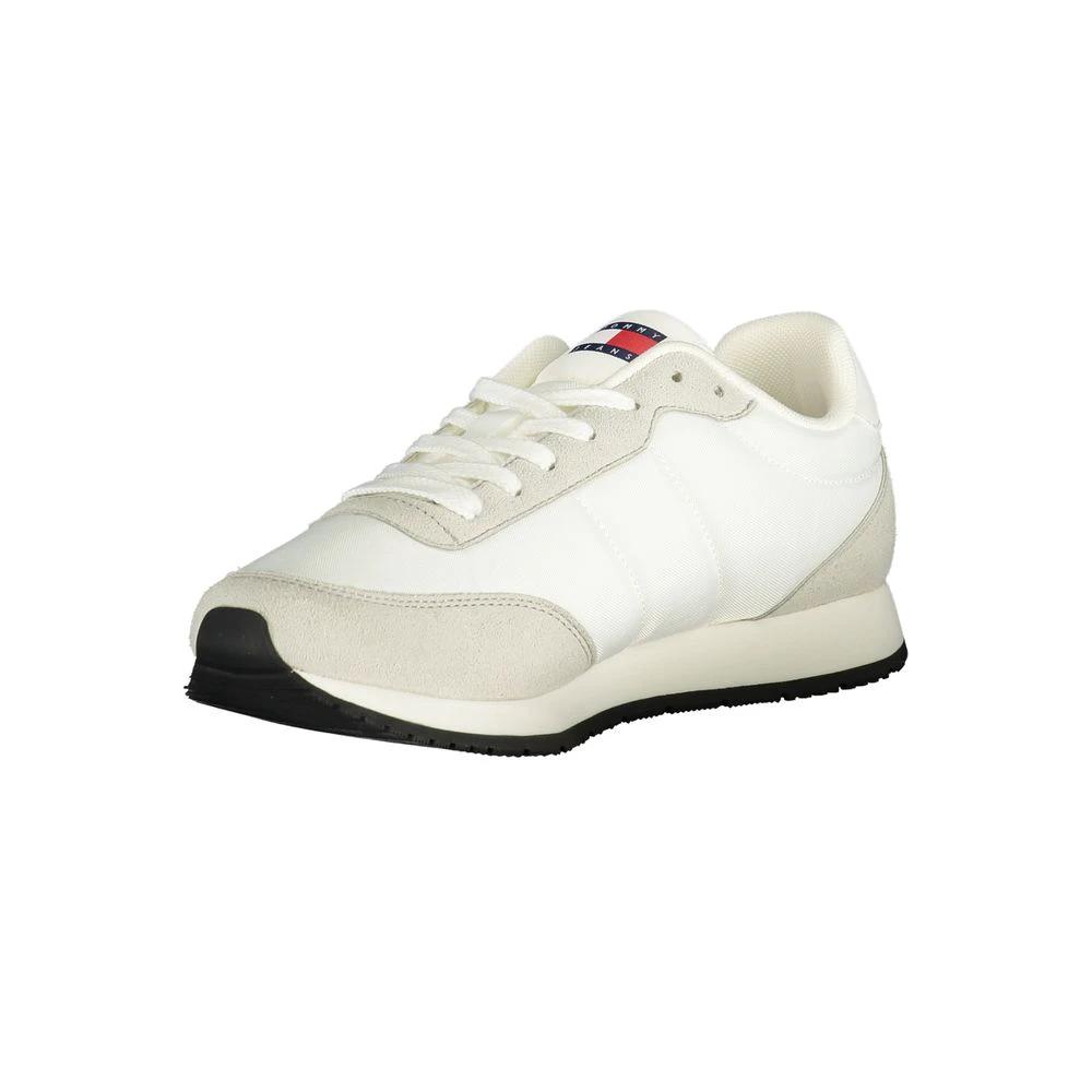 Tommy Hilfiger Weißer Herren-Sneaker aus Polyurethan by Tommy Hilfiger