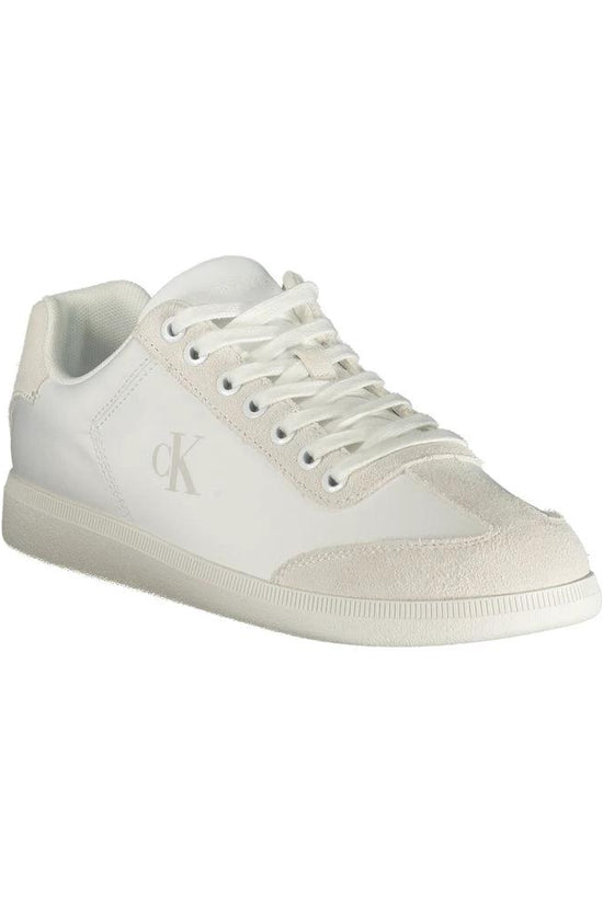 Calvin Klein Weiße Herren-Sneaker aus Polyester by Calvin Klein