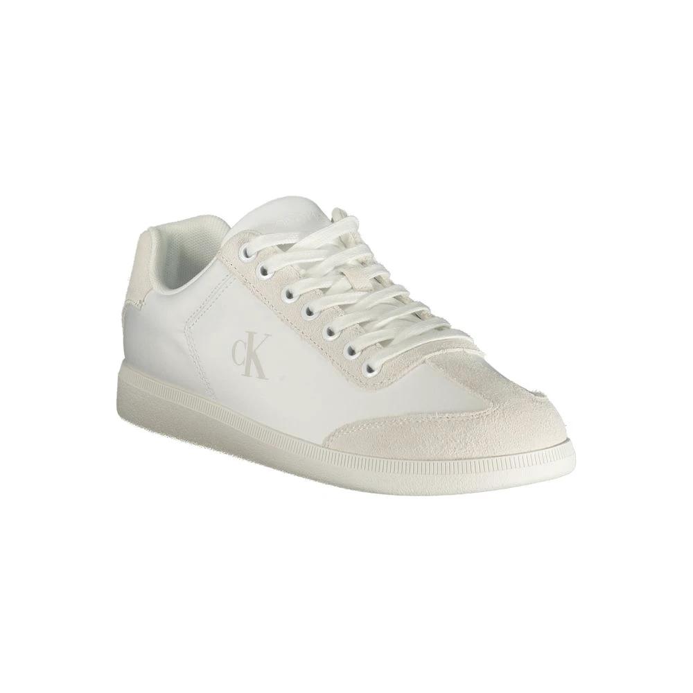 Calvin Klein Weiße Herren-Sneaker aus Polyester by Calvin Klein