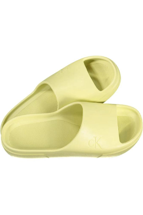 Calvin Klein Herren-Slipper aus gelbem Polyurethan by Calvin Klein