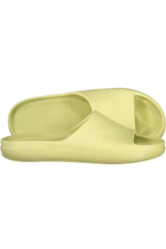Calvin Klein Herren-Slipper aus gelbem Polyurethan by Calvin Klein