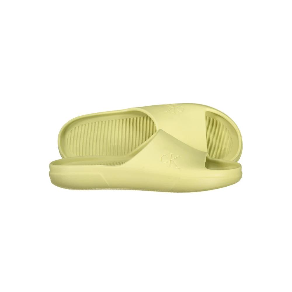 Calvin Klein Herren-Slipper aus gelbem Polyurethan by Calvin Klein