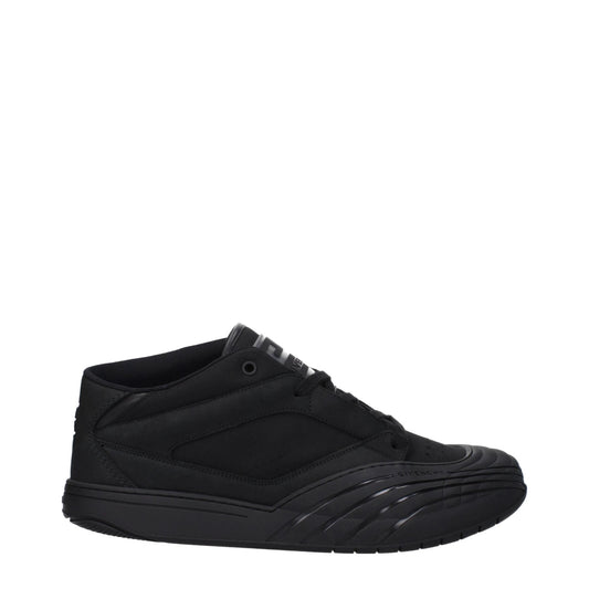 Givenchy Schwarze Stoff-Sneaker mit niedrigem Schaft by Givenchy