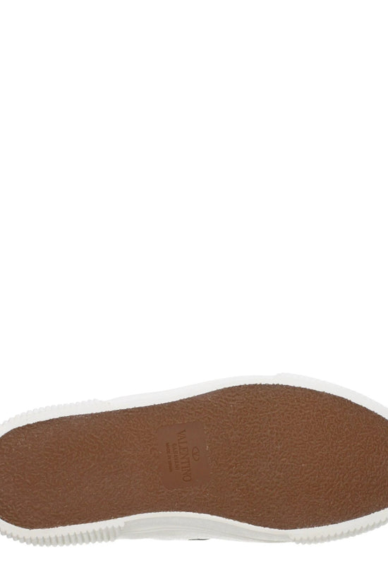 Valentino Garavani Weiße Loafer aus Leder zum Hineinschlüpfen by Valentino Garavani