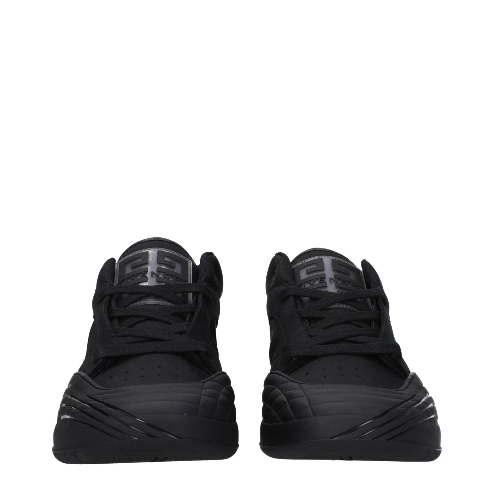 Givenchy Schwarze Stoff-Sneaker mit niedrigem Schaft by Givenchy