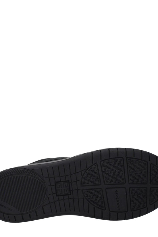 Givenchy Schwarze Stoff-Sneaker mit niedrigem Schaft by Givenchy