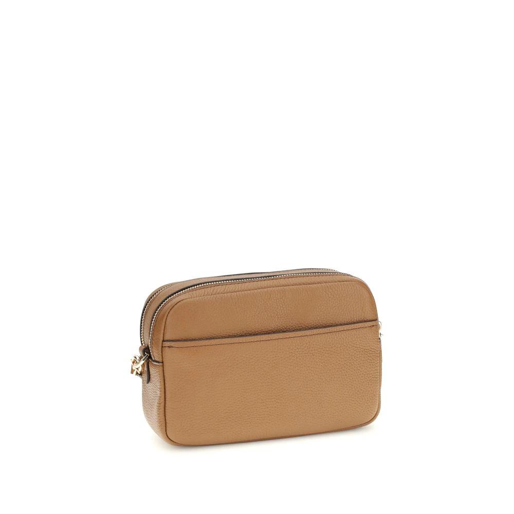Michael Kors Braune Kalbsleder Bos Taurus Schultertasche by Michael Kors