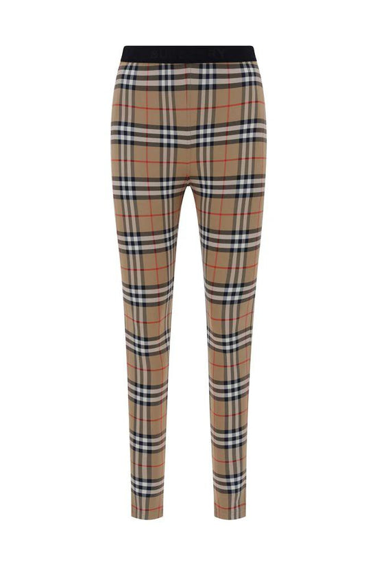 Burberry Braune Polyamid-Leggings by Burberry
