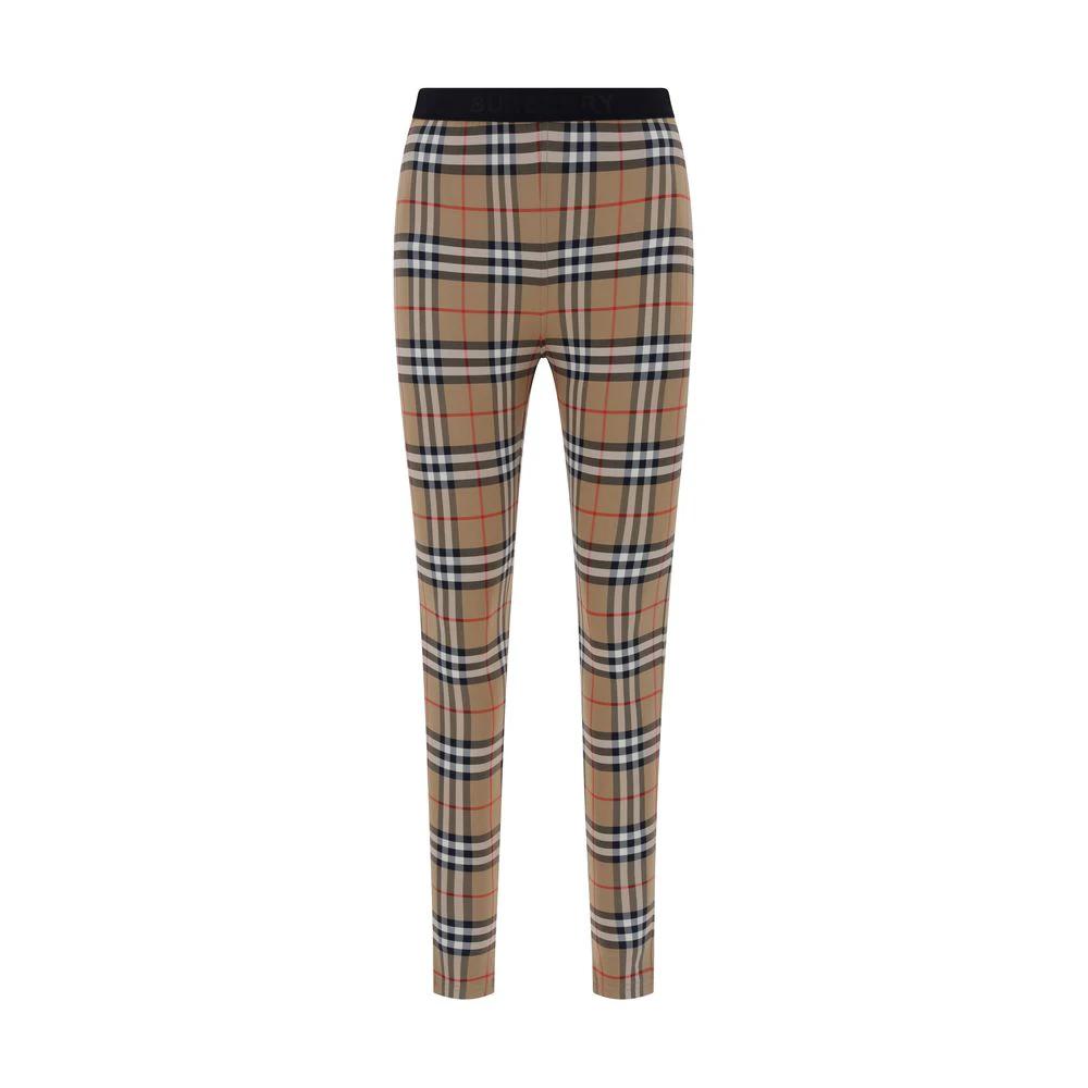 Burberry Braune Polyamid-Leggings by Burberry