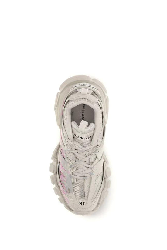 Balenciaga Beige Polyester Athletic Sneakers by Balenciaga