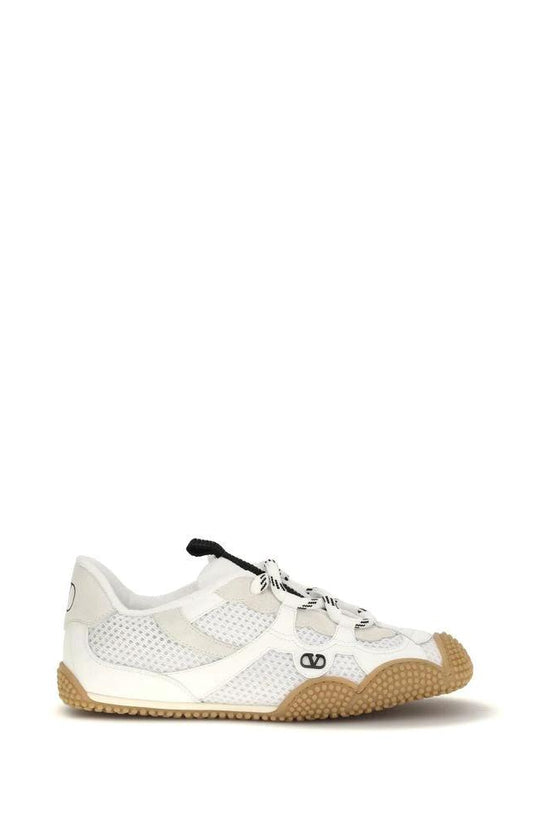 Valentino Garavani Weiße Sneaker aus Polyamid by Valentino Garavani