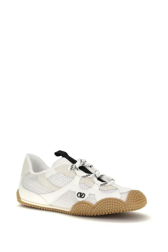 Valentino Garavani Weiße Sneaker aus Polyamid by Valentino Garavani