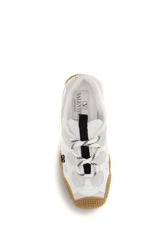 Valentino Garavani Weiße Sneaker aus Polyamid by Valentino Garavani