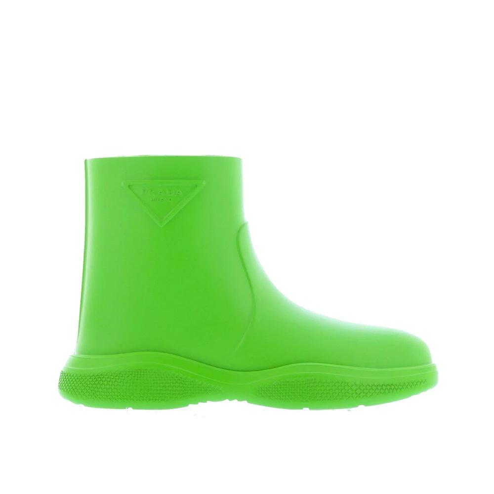 Prada Gummistiefel Grün | ELORÉ by Prada