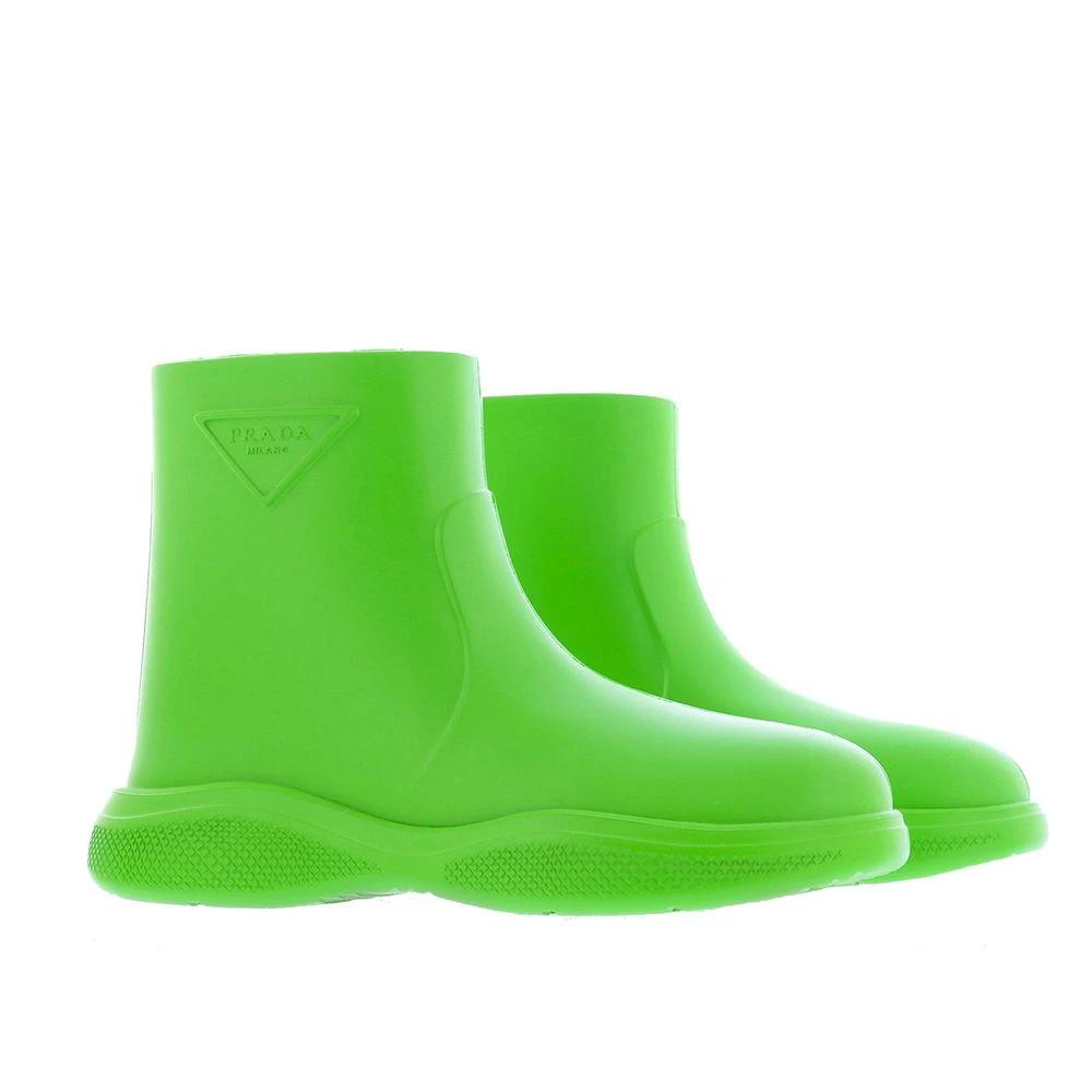 Prada Gummistiefel Grün | ELORÉ by Prada