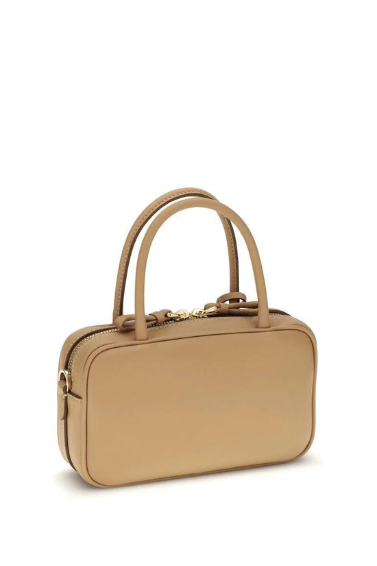 Prada Beige Calf Leather Bos Taurus Handtasche by Prada