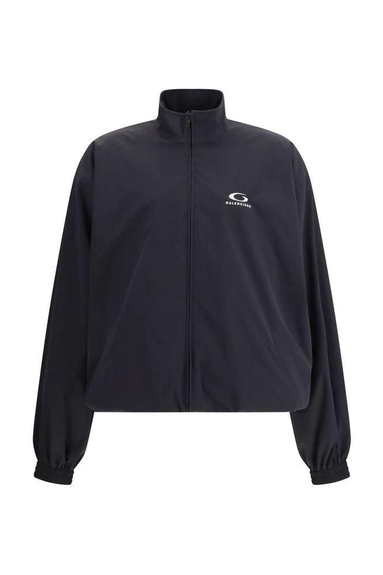 Balenciaga Schwarze Shell-Jacke aus Polyester by Balenciaga
