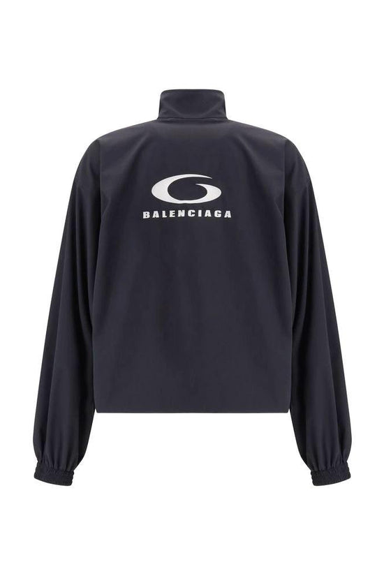 Balenciaga Schwarze Shell-Jacke aus Polyester by Balenciaga