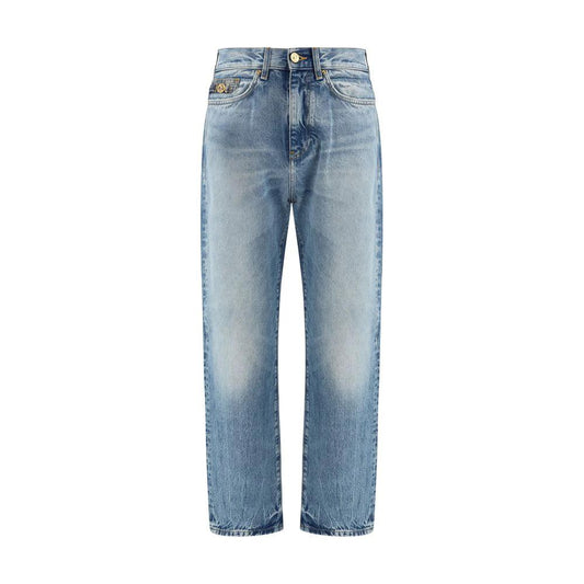 Versace Blaue Baumwoll-Jeans Denim by Versace