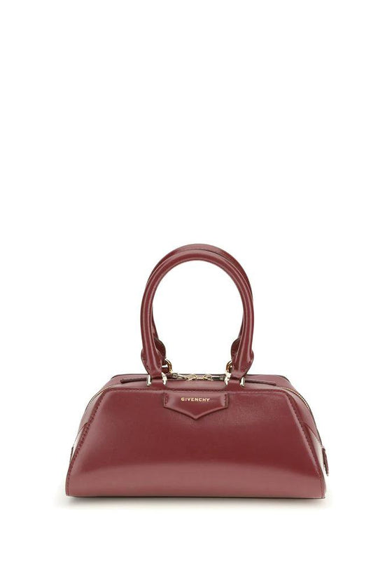 Givenchy Bordeaux Calf Leather Bos Taurus Handtasche by Givenchy