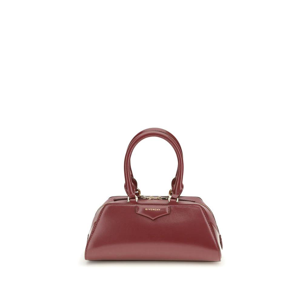 Givenchy Bordeaux Calf Leather Bos Taurus Handtasche by Givenchy