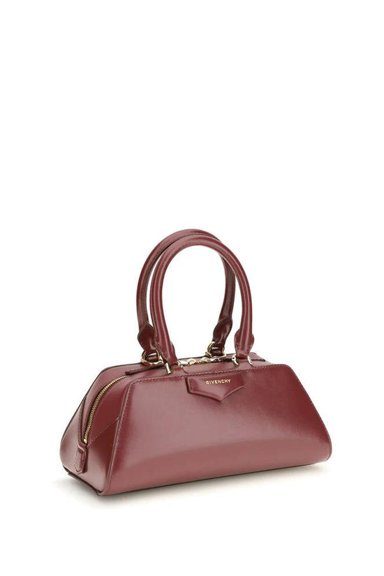 Givenchy Bordeaux Calf Leather Bos Taurus Handtasche by Givenchy
