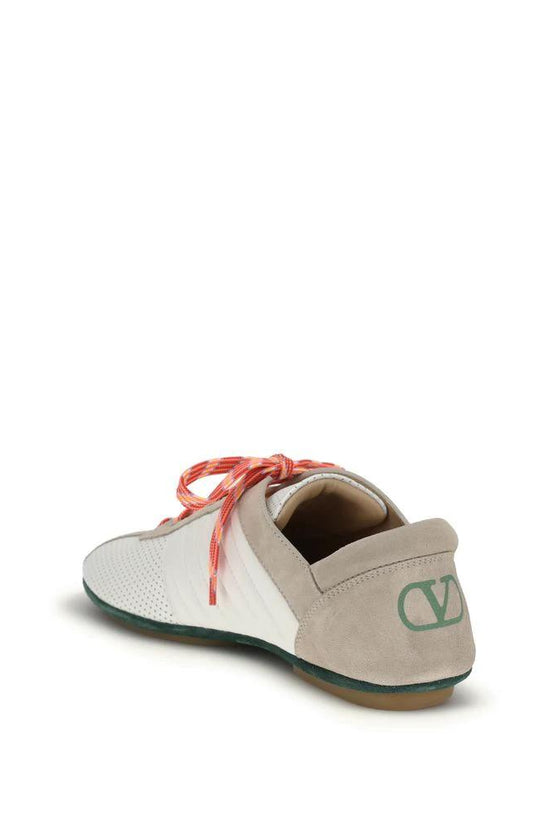 Valentino Garavani Mehrfarbige Lammleder-Sneaker Ovis Aries Aries by Valentino Garavani