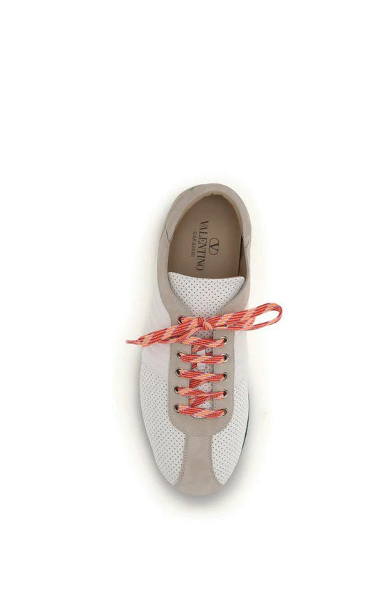 Valentino Garavani Mehrfarbige Lammleder-Sneaker Ovis Aries Aries by Valentino Garavani
