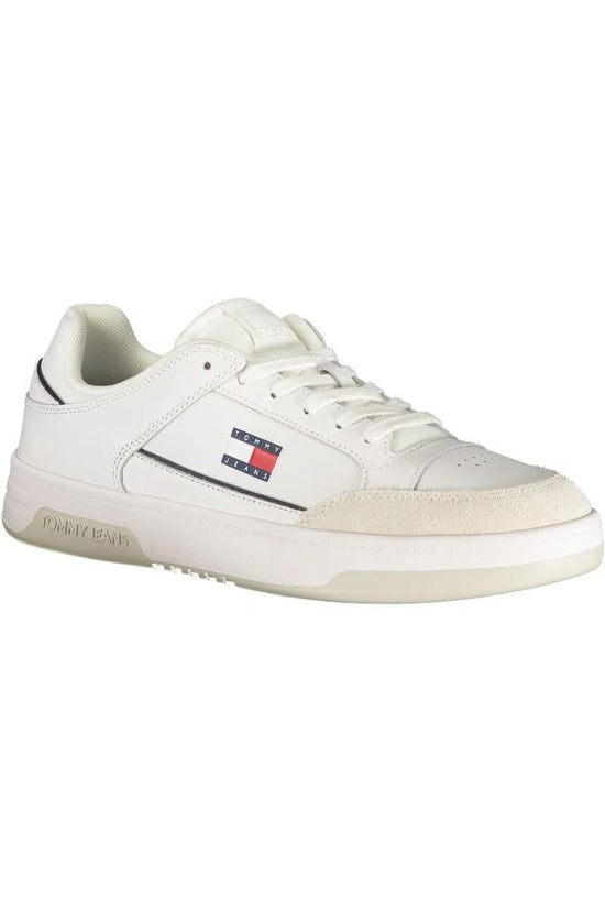 Tommy Hilfiger Weiße Herren-Sneaker aus Polyurethan by Tommy Hilfiger