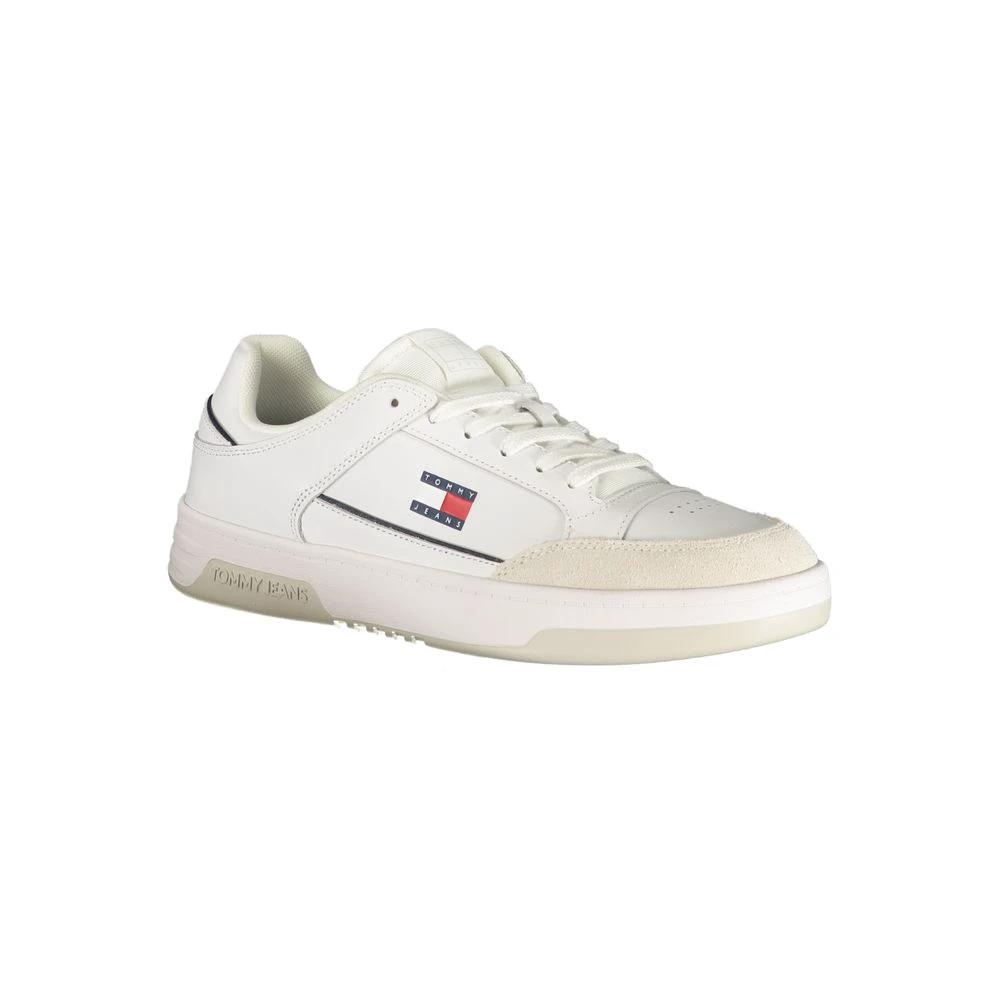 Tommy Hilfiger Weiße Herren-Sneaker aus Polyurethan by Tommy Hilfiger