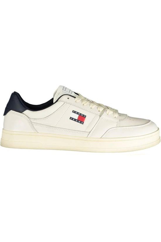 Tommy Hilfiger Weiße Leder-Sneaker für Herren by Tommy Hilfiger