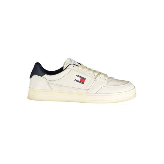 Tommy Hilfiger Weiße Leder-Sneaker für Herren by Tommy Hilfiger