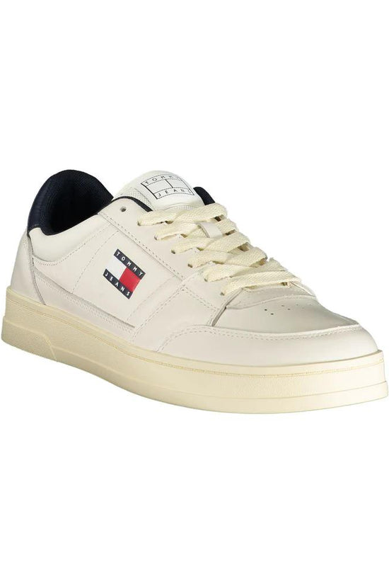 Tommy Hilfiger Weiße Leder-Sneaker für Herren by Tommy Hilfiger