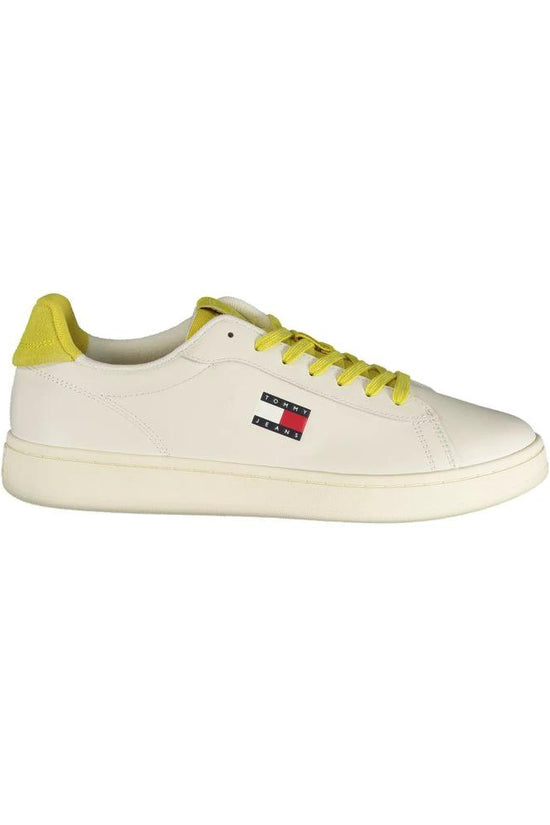Tommy Hilfiger Bianco Herren-Sneaker aus Polyurethan by Tommy Hilfiger