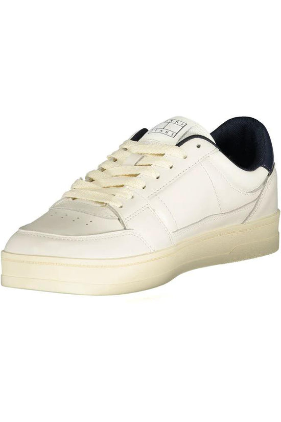 Tommy Hilfiger Weiße Leder-Sneaker für Herren by Tommy Hilfiger