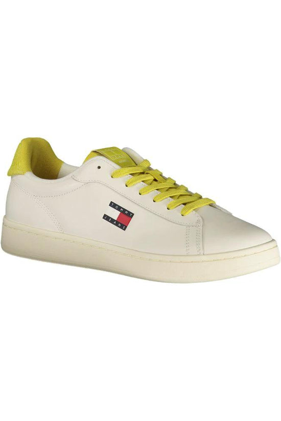 Tommy Hilfiger Bianco Herren-Sneaker aus Polyurethan by Tommy Hilfiger
