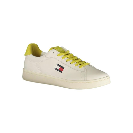 Tommy Hilfiger Bianco Herren-Sneaker aus Polyurethan by Tommy Hilfiger