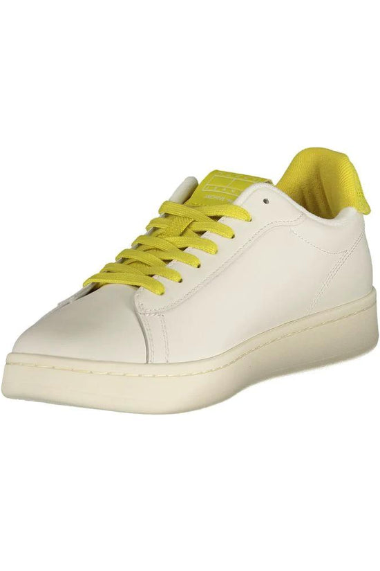 Tommy Hilfiger Bianco Herren-Sneaker aus Polyurethan by Tommy Hilfiger