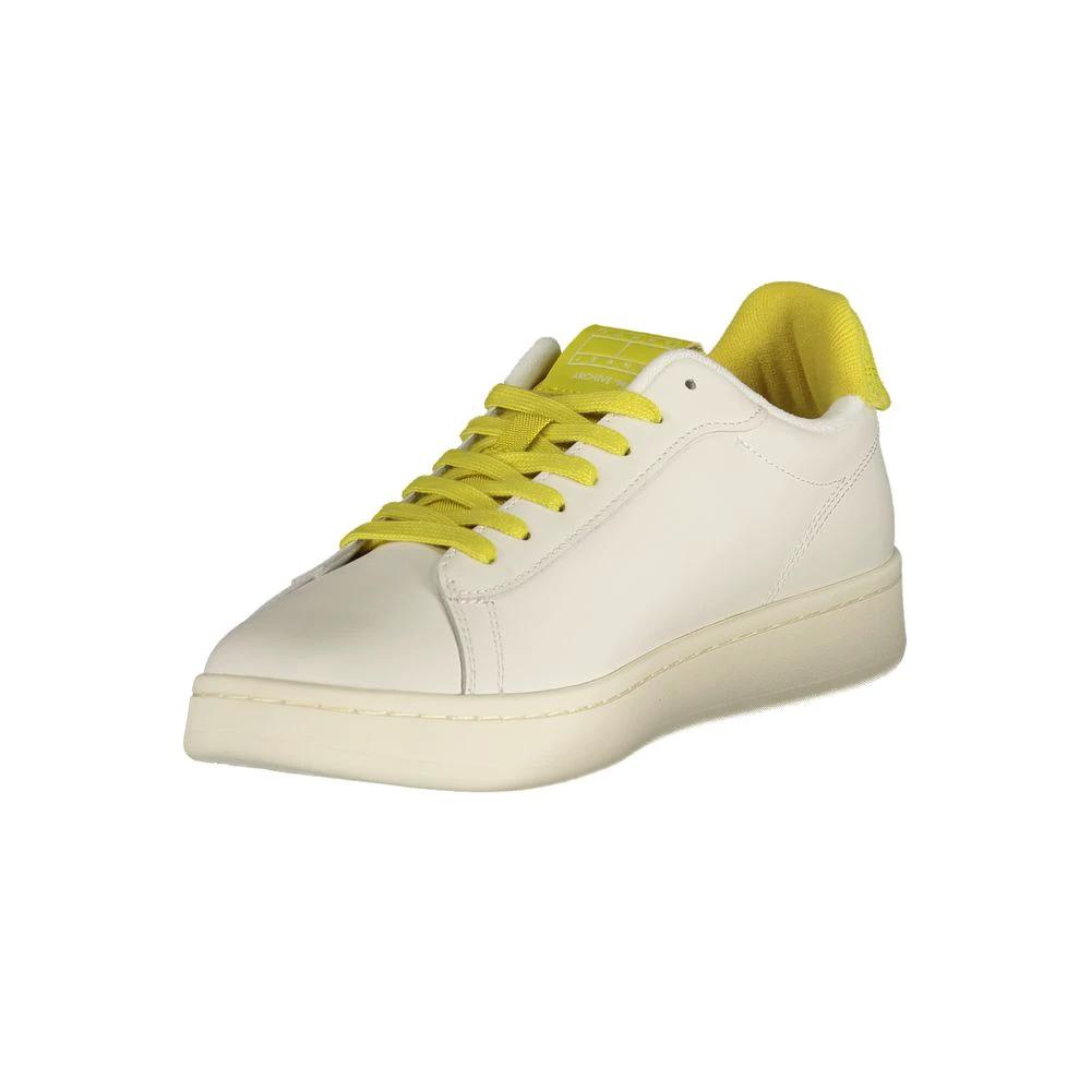 Tommy Hilfiger Bianco Herren-Sneaker aus Polyurethan by Tommy Hilfiger